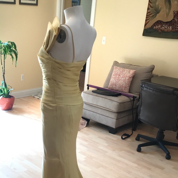 Roberto Cavalli Raw silk gown - Picture 4 of 8